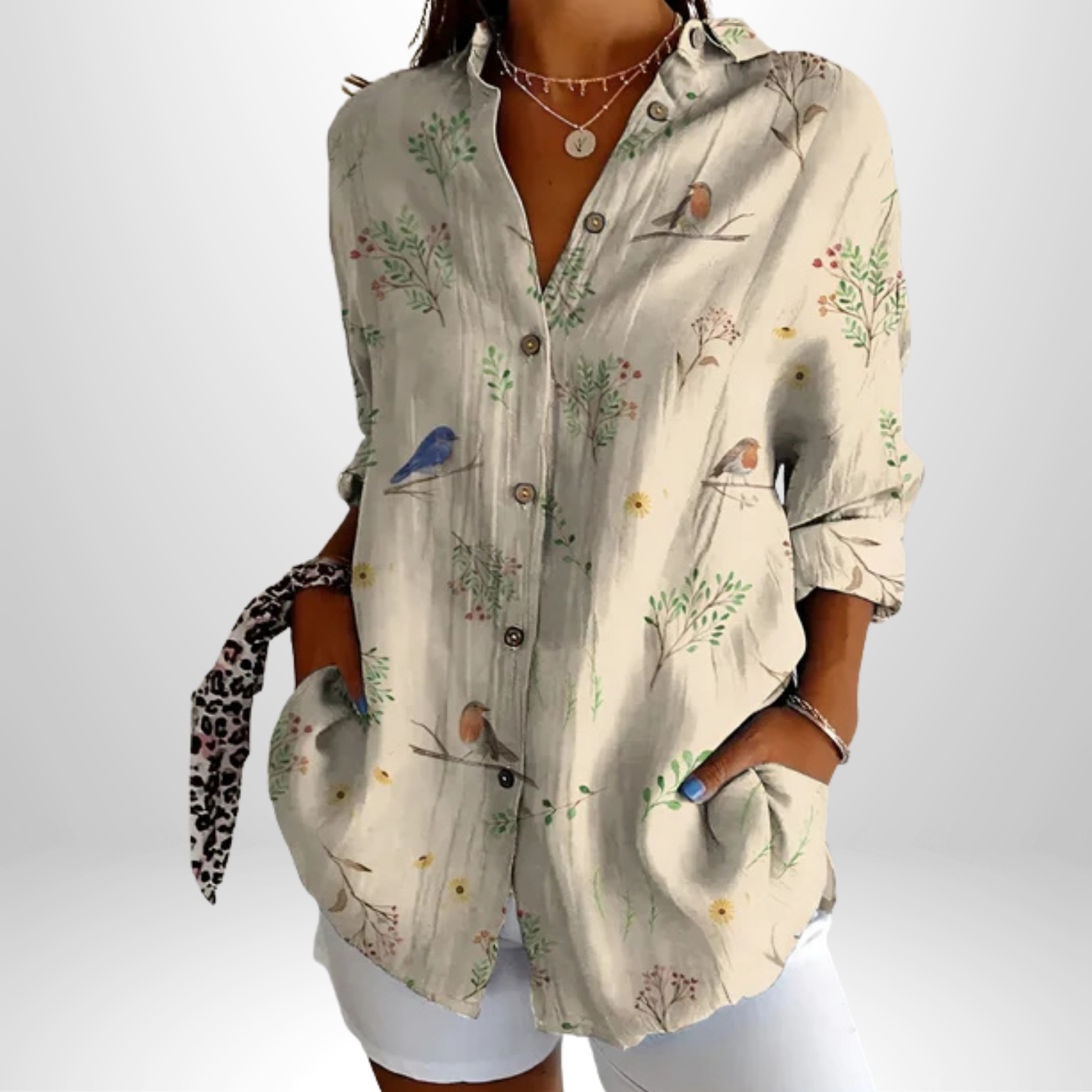 Silje | Kunstnerisk Bluse