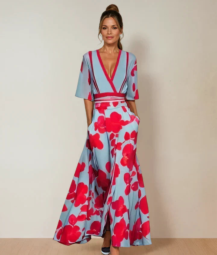 Andrina | Kjole med elegante ermer
