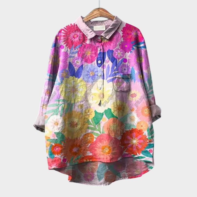 Julie | Elegant vintagebluse